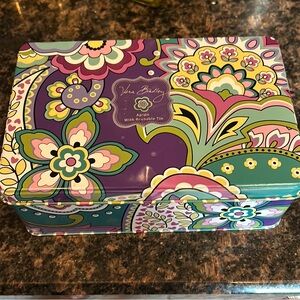 Vera Bradley Apron Box (no apron included) - Heather Pattern 💜💚